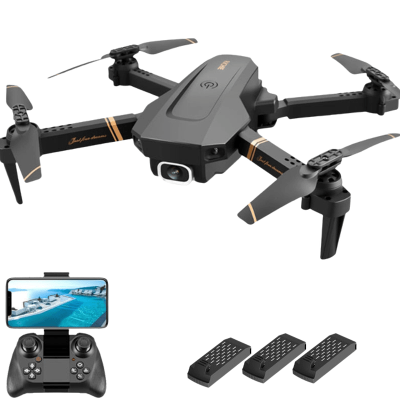 Drone Profissional Quadcopter Com Wifi e Controle Remoto - LOJA DO FROIFO